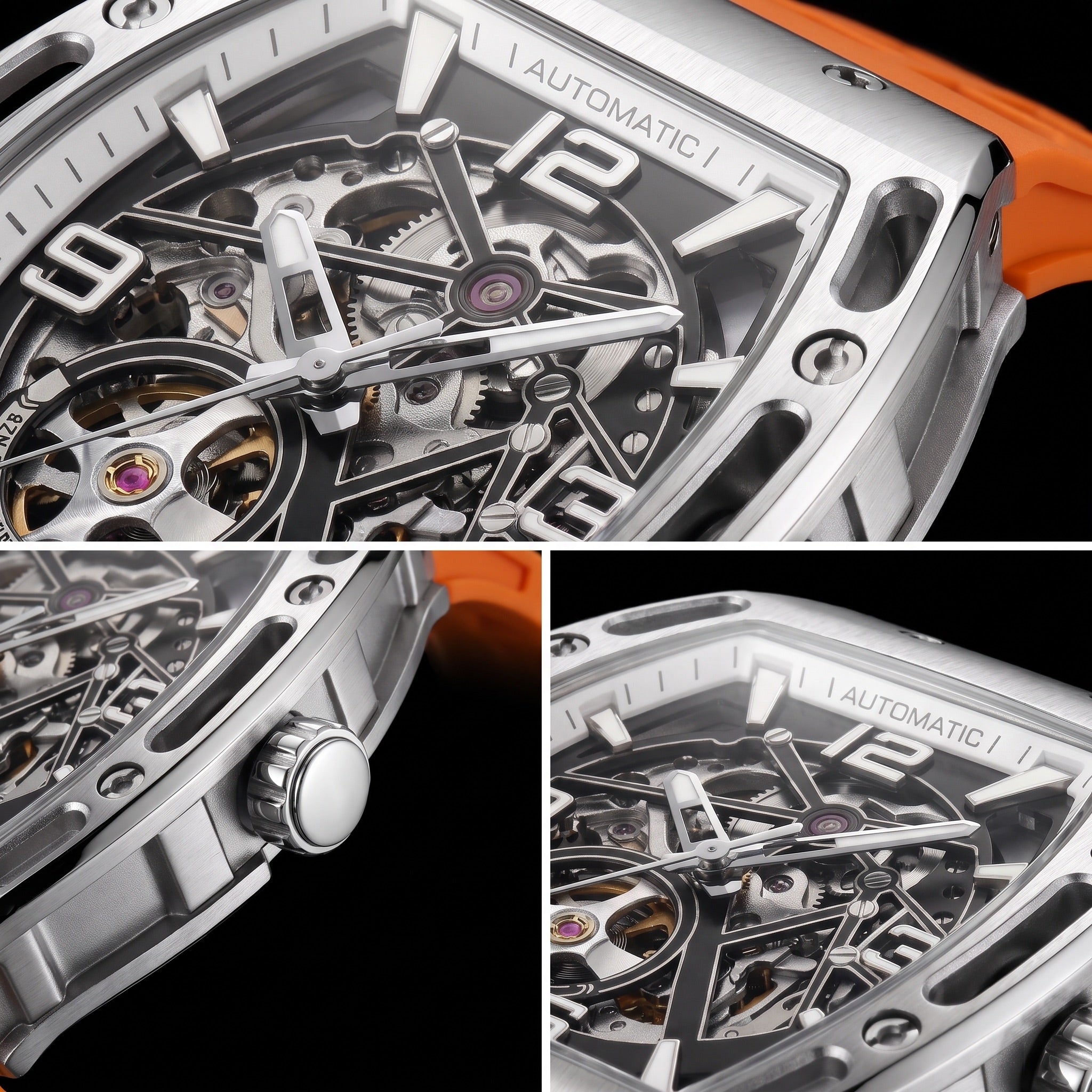 Mille Skeleton Steel Numbers