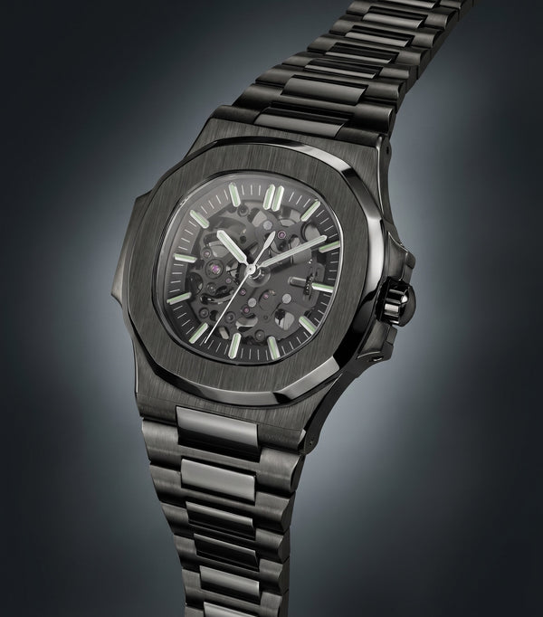 Nautilus Skeleton Black
