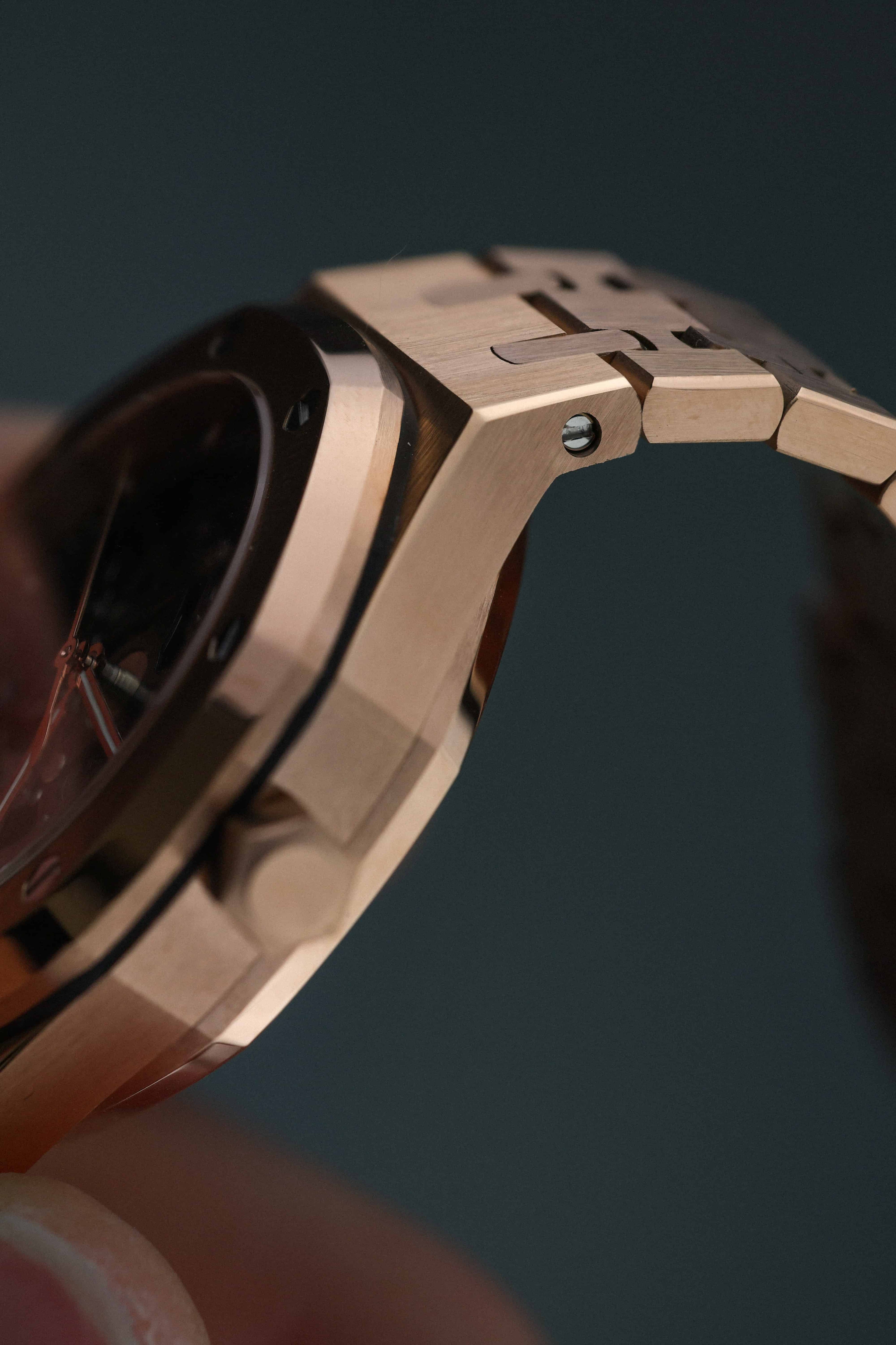 Royal Oak Skeleton Rose Gold