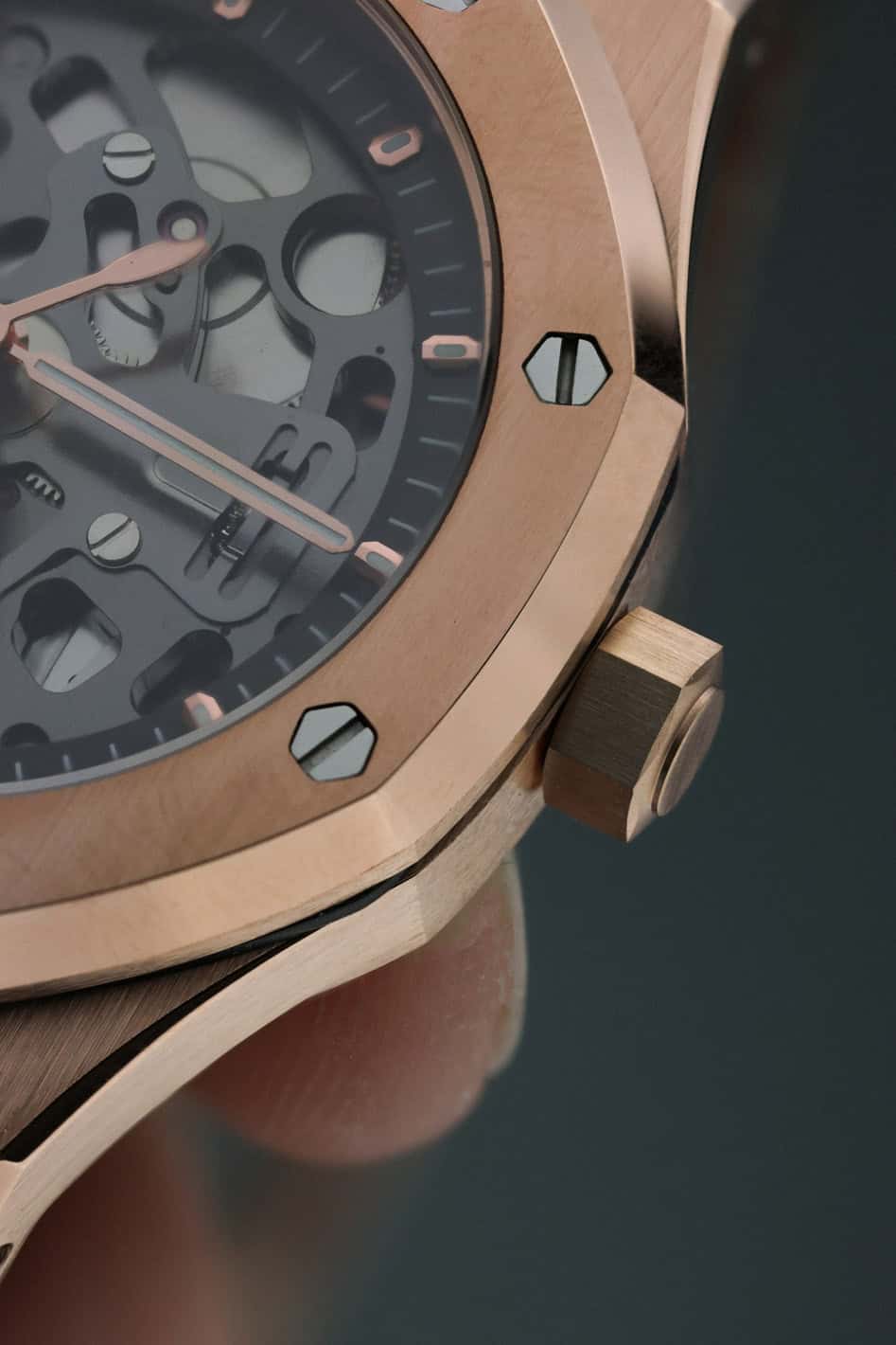 Royal Oak Skeleton Rose Gold