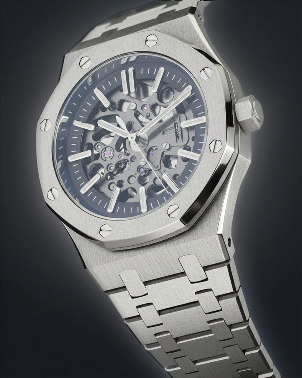 Royal Oak Skeleton Silver