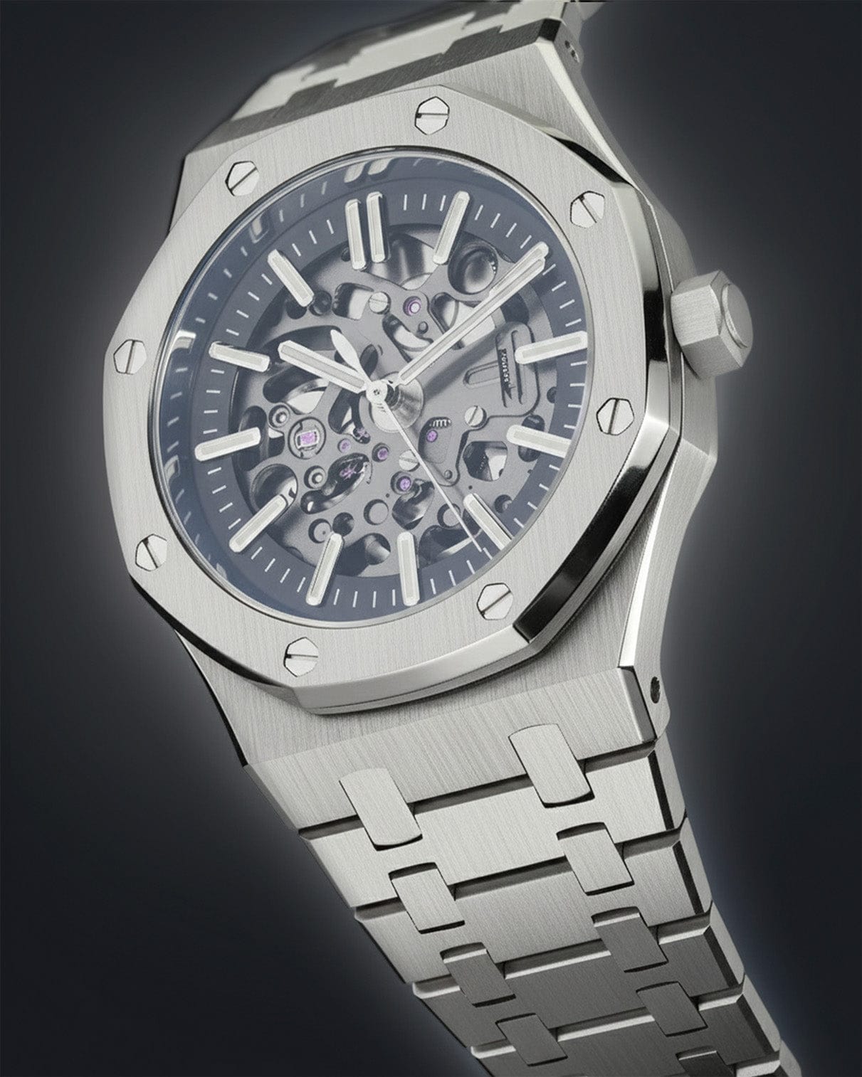 Royal Oak Skeleton Silver