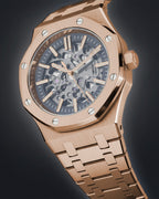 Royal Oak Skeleton Rose Gold
