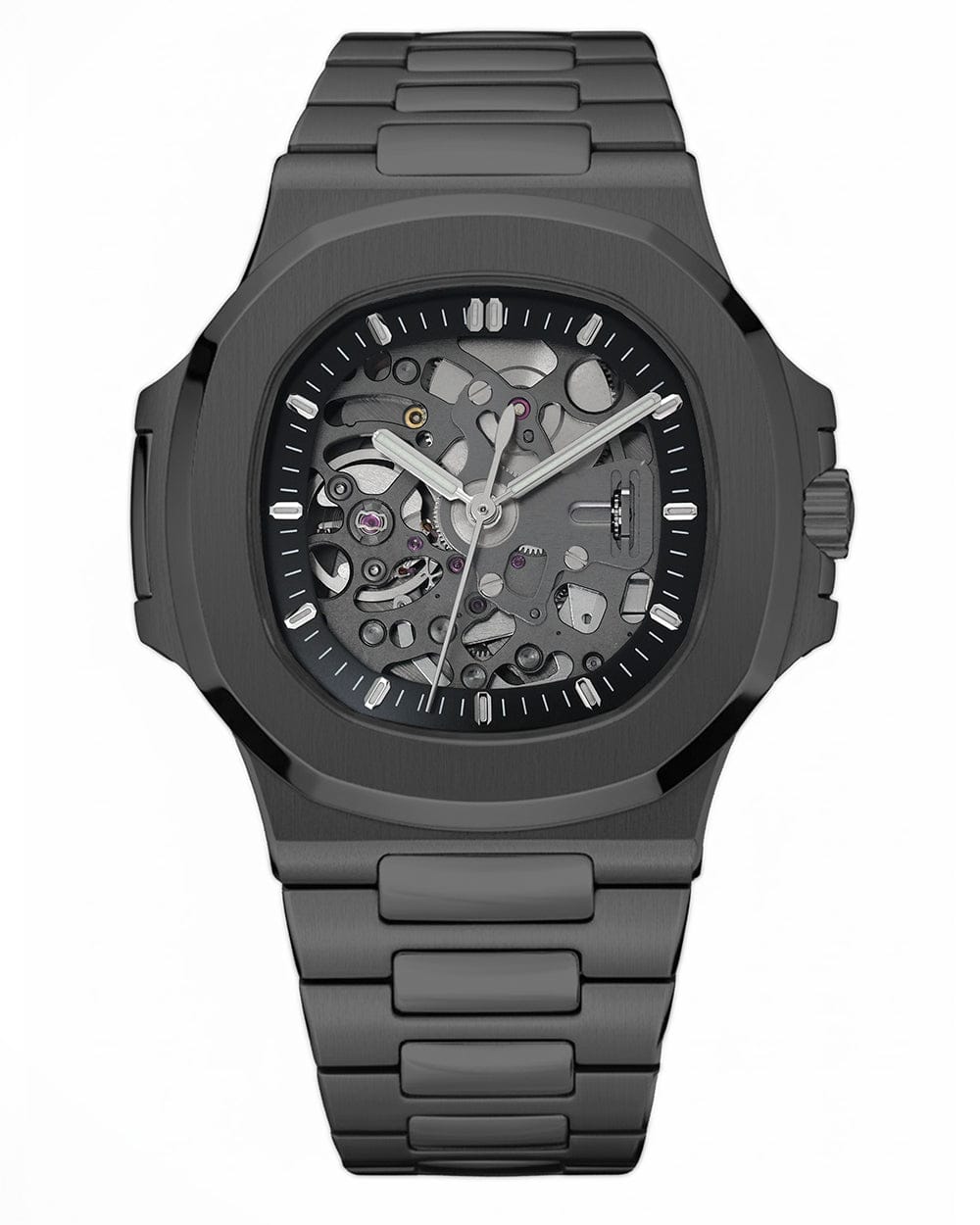 Nautilus Skeleton Black