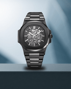 Nautilus Skeleton Black