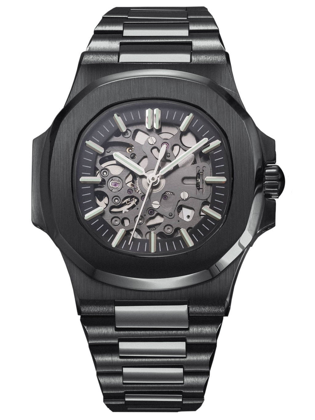 Nautilus Skeleton Black