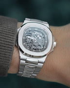 Nautilus Skeleton Silver