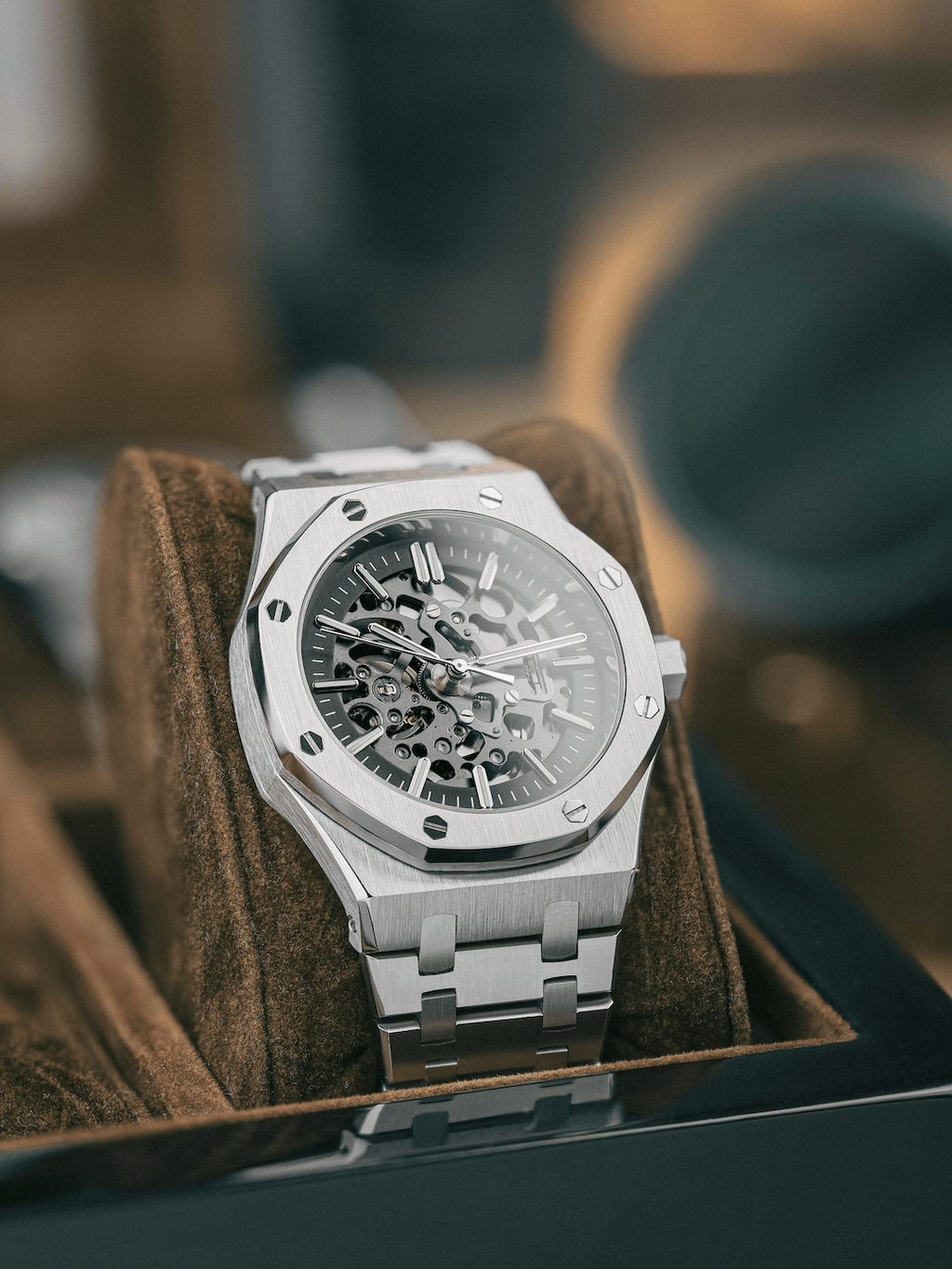 Royal Oak Skeleton Silver